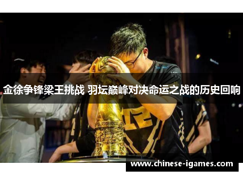 金徐争锋梁王挑战 羽坛巅峰对决命运之战的历史回响 金徐争锋梁王挑战 羽坛巅峰对决命运之战的历史回响